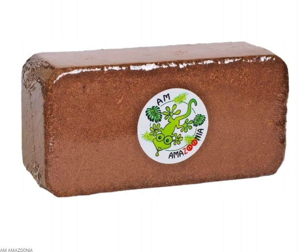 Torf włókno kokosowe podłoże do terrarium 0,6 kg