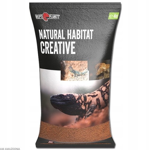 Repti Planet Substrate Creative Glina z piaskiem czerwona 4kg