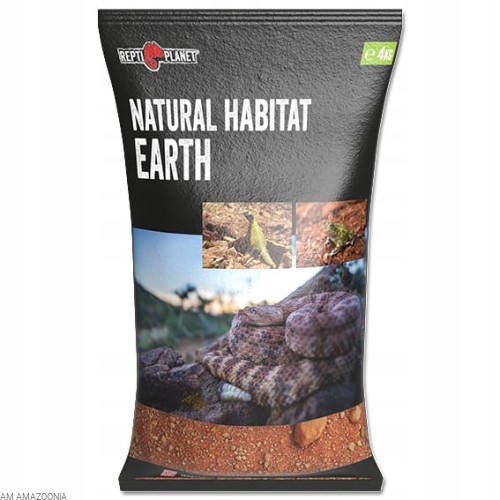 Repti Planet Natural Habitat Earth piasek z gliną czerwony 4 kg