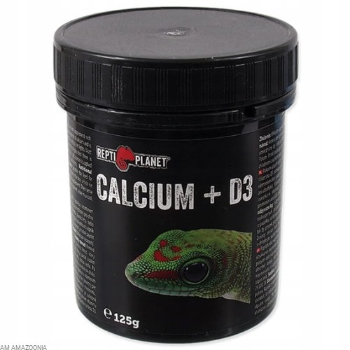 Repti Planet Calcium z D3 drobno sproszkowany 125 g