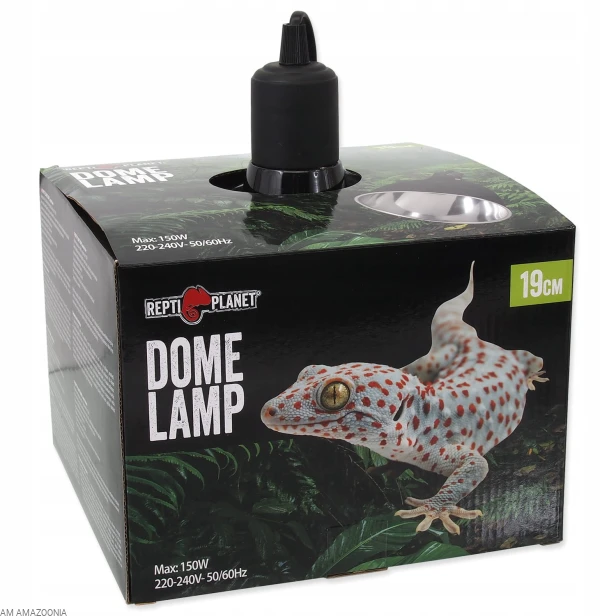 Repti Planet Klosz z odbłyśnikiem wysoki 19 cm, max 150W