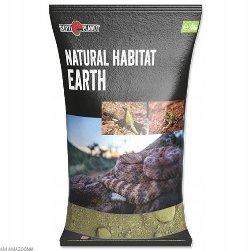 Repti Planet Natural Habitat Earth piasek z gliną żółty 4 kg