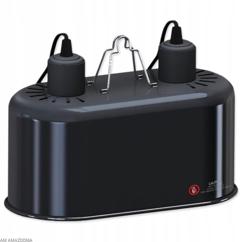 Repti Planet Dual Dome PODWÓJNY Klosz oprawa z odbłyśnikiem 2x150W