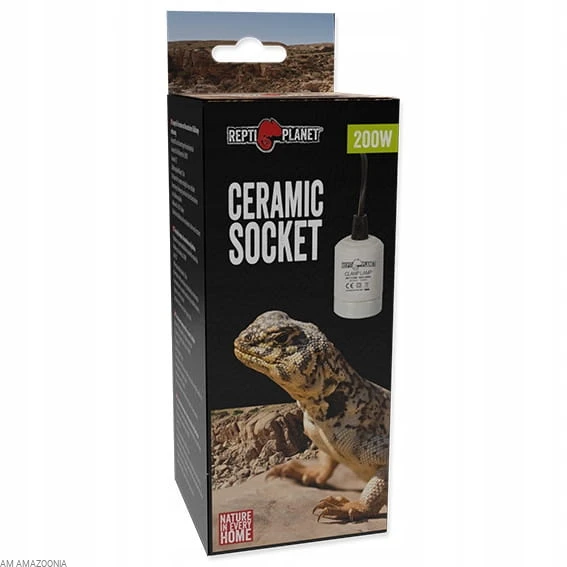 Repti Planet Ceramic Socket Ceramiczna oprawka do żarówki o mocy do 200W