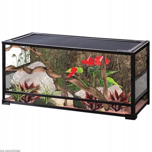 Repti Planet Terrarium PREMIUM Szklane Składane 90 x 45 x 45 cm