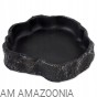 Repti Planet Miska miseczka do terrarium CZARNA 19 x 17,5 x 4 cm