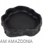 Repti Planet Miska miseczka do terrarium CZARNA 19 x 17,5 x 4 cm