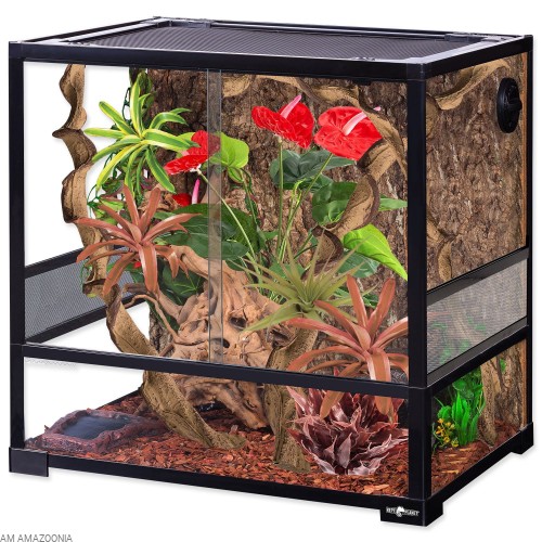 Repti Planet Terrarium Szklane Składane 60 x 45 x 60 cm