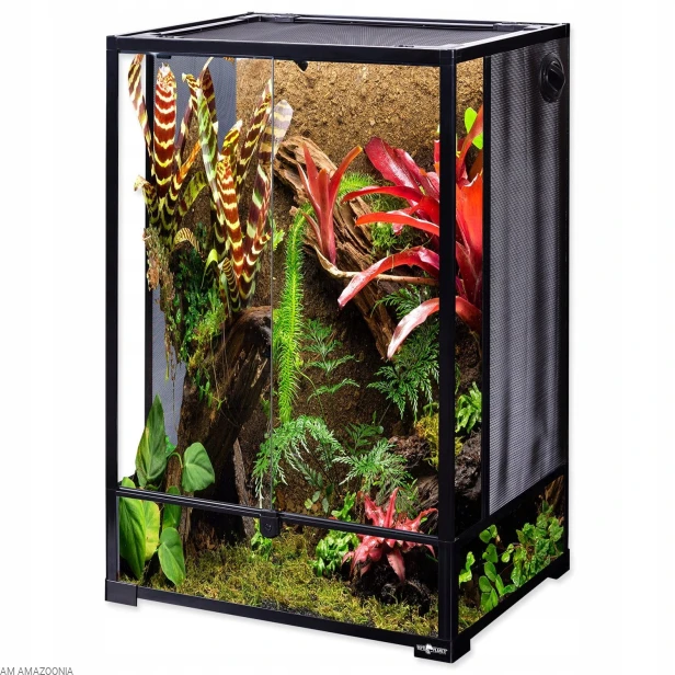 Repti Planet Terrarium szklane PREMIUM składane 60x45x90cm