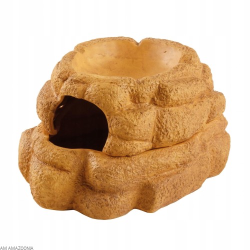 Exo Terra Big Rock Ceramic Cave- Dwuczęściowa Wilgotna kryjówka L