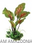 Sztuczna roślina stojąca wystrój terrarium 23 cm