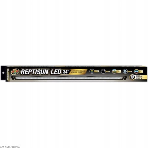 Zoo Med Oświetlenie LED do terrarium, roślin, paludarium PREMIUM 86-117 cm