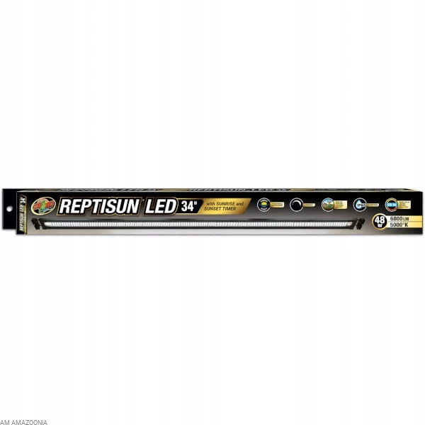 Zoo Med Oświetlenie LED do terrarium, roślin, paludarium PREMIUM 86-117 cm