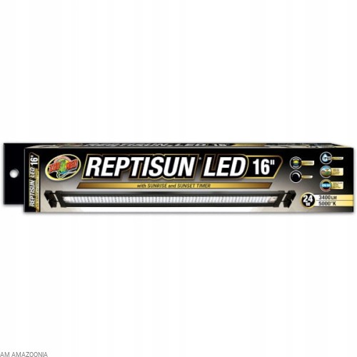 Zoo Med Oświetlenie LED do terrarium, roślin, paludarium PREMIUM 40-71 cm
