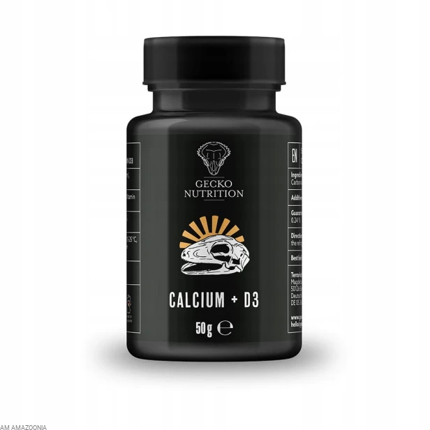 Gecko Nutrition Calcium + D3 - wapń z witaminą D3 100 g PREMIUM