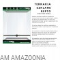 REPTO TERRA SKY Terrarium PREMIUM dla gekona orzęsionego 45 x 45 x 60 cm