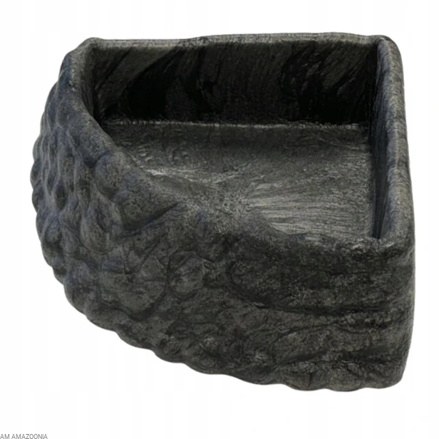 REPTO DECO L Głęboki BASEN dla węża Narożna miska 23 x 23 x 8 cm