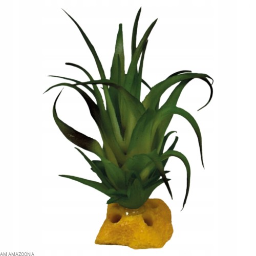 REPTO PLANT TILLANDSIA Sztuczna mini oplątwa na podstawce do terrarium 6x7