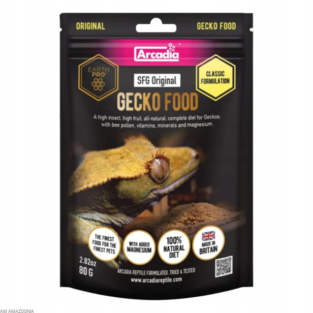 ARCADIA Pokarm papka dla gekonów orzęsionych gargulcowych MIX OWOCÓW 80 g