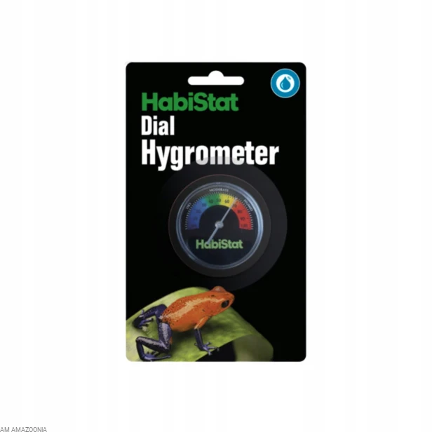 Habistat DIAL HYGROMETER Higrometr poziom wilgotności terrarium PRECYZYJNY