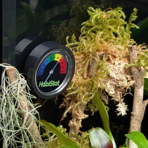 Habistat DIAL HYGROMETER Higrometr poziom wilgotności terrarium PRECYZYJNY