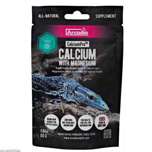 ARCADIA Wapń z magnezem bez D3 PREMIUM 80g