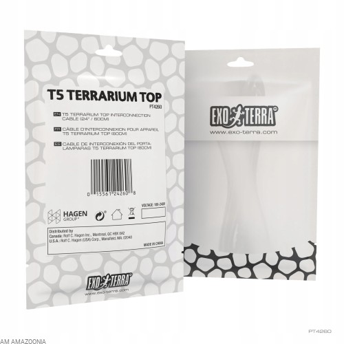 Exo Terra Kabel łączący do oprawy T5 Terrarium Top, 60 cm