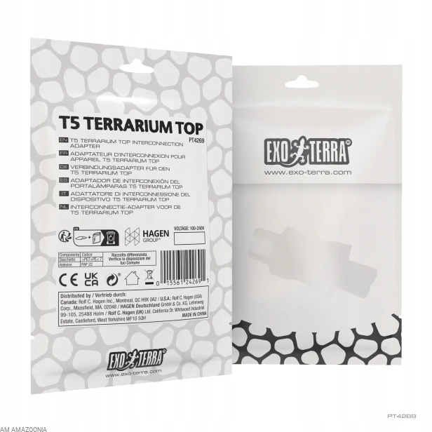 Exo Terra Adapter łączący do oprawy T5 Terrarium Top