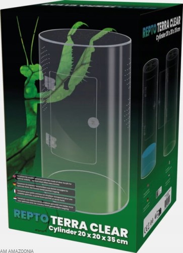 REPTO TERRA CLEAR Terrarium akrylowe 20 x 20 x 35 cm