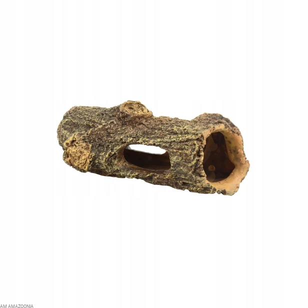 Terra Natura Kryjówka w starym pniaku dekoracja terrarystyczna 12,5 cm.