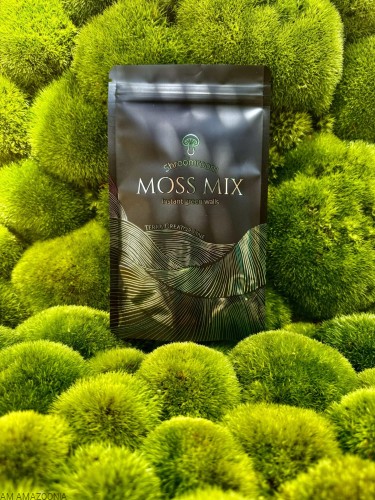 MOSS MIX + Moss Base Mix zarodników mchów i paproci - Gotowy zestaw