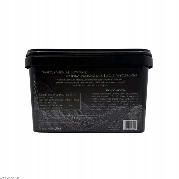 TROPICAL CLAY - Glinka - Ścianka i aranżacja w terrariach tropikalnych 3kg