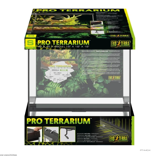 Exo Terra Terrarium PREMIUM Pro dla gekona orzęsionego, pająka 45x45x45cm