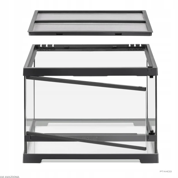 Exo Terra Terrarium PREMIUM Pro, S, dla żaby rogatej, pająka 45x45x30cm
