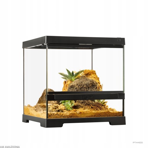 Exo Terra Terrarium PREMIUM Pro, XS, szerokie, 30x30x30 cm