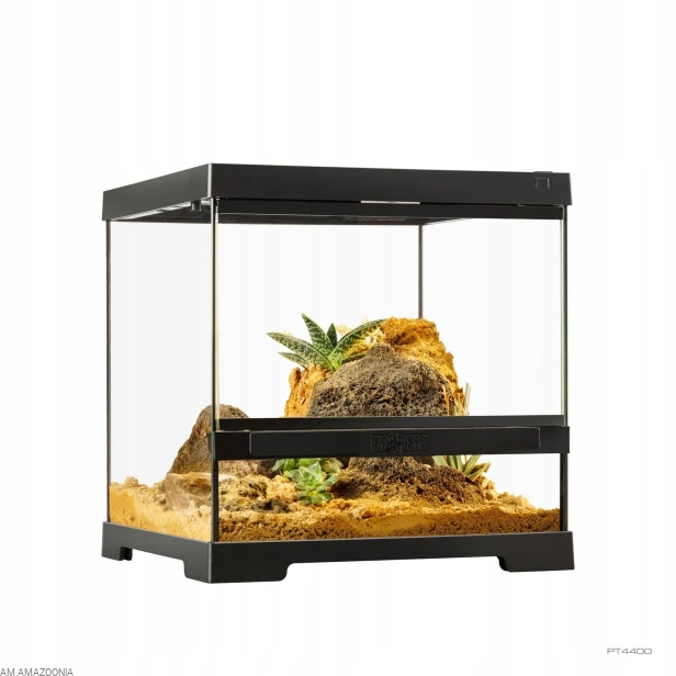 Exo Terra Terrarium PREMIUM Pro, XS, szerokie, 30x30x30 cm