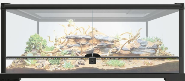 REPTO TERRA EARTH Terrarium PREMIUM dla gekona lamparciego 76x30x30 cm