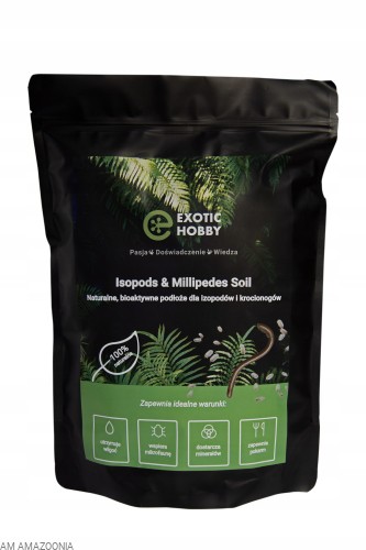 Exotic Hobby Podłoże BIOAKTYWNE dla izopodów i krocionogów PREMIUM 3L
