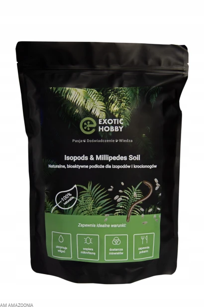 Exotic Hobby Podłoże BIOAKTYWNE dla izopodów i krocionogów PREMIUM 3L
