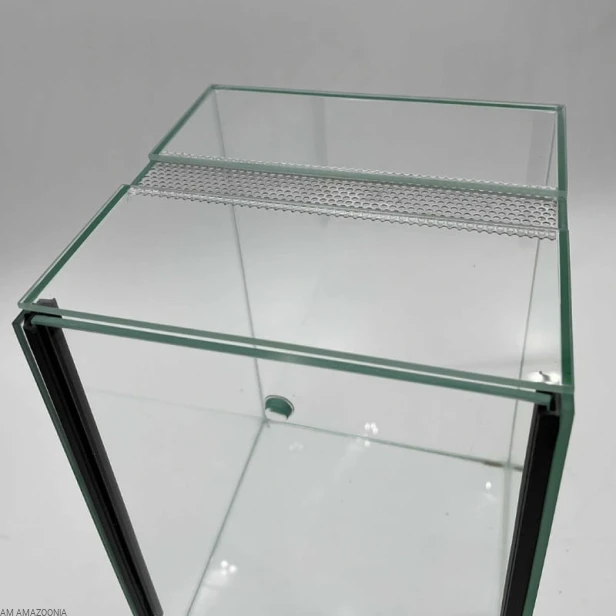 AM AMAZOONIA Terrarium szklane PREMIUM - gilotyna, dla ptasznika 20x20x40cm