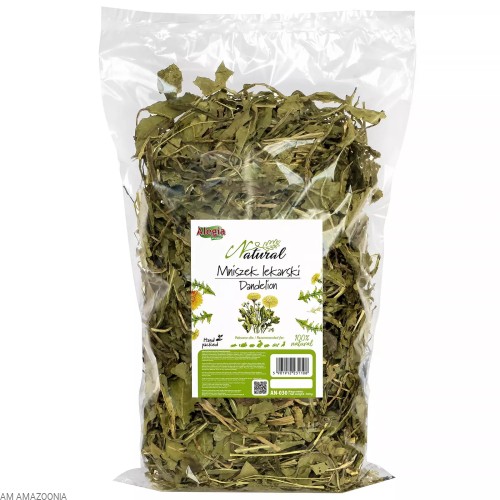 Alegia Natural Mniszek Lekarski, naturalny suszony pokarm dla żółwia 300g