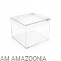 Terrarium akrylowe zamykane na magnes dla ptasznika 13 x 11 x 12 cm
