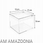 Terrarium akrylowe zamykane na magnes dla ptasznika 13 x 11 x 12 cm