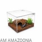 Terrarium akrylowe zamykane na magnes dla ptasznika 13 x 11 x 12 cm