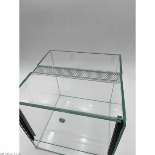 AM AMAZOONIA Terrarium szklane PREMIUM - gilotyna, dla ptasznika 15x15x15cm