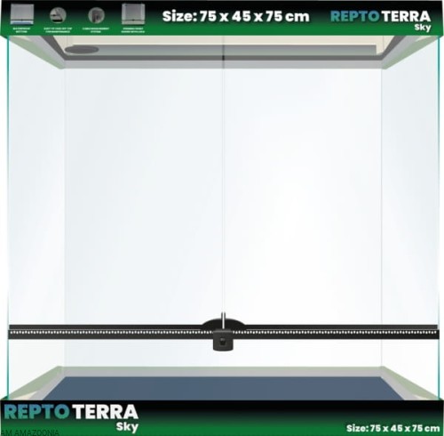 REPTO TERRA SKY Terrarium szklane PREMIUM 75 x 45 x 75 cm