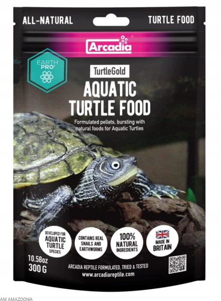 Arcadia Earth Pro Turtle Food Pokarm PREMIUM dla żółwia wodno lądowego 300g