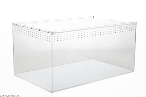 Terrarium akrylowe dla gadów, pająków, owadów 40 x 25 x 20 cm