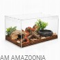 Terrarium akrylowe dla gadów, pająków, owadów 40 x 25 x 20 cm