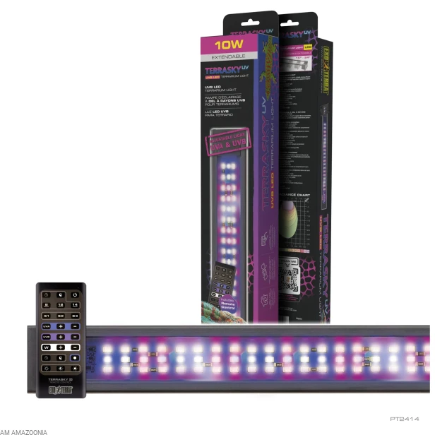 Exo Terra Terra Sky Listwa Belka oświetleniowa LED UVA + UVB 10W 38-61cm
